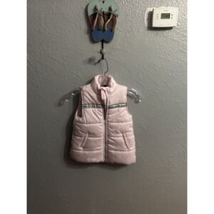 Calvin Klein Jeans Girls‎ Light Pink Puffer Vest Size 6